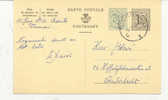 1.2 Fr Met Bijfrankering 30 Ct - Postcards 1951-..