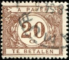 COB N° : TX  34 (o) - Briefmarken