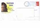 PAP TELETHON 2004 Avec La POSTE Et Les POSTIERS: - Prêts-à-poster: Repiquages /Luquet