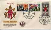 België FDC 1360/1362 Gent - 1961-1970