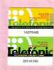 ARGENTINE 2 CARTES TELEPHONIQUES POUR JOURNALISTES XII JEUX GAMES PAN AMERICAIN - Argentine