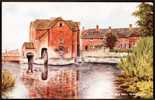 The Old Mill, Tewkesbury, U.K. - Artist Signed V.A. Wright - Other & Unclassified