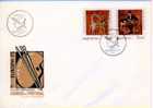 PORTUGAL - Y.&T.   FDC Avec Timbres "Europa" 1261/2 - 1975