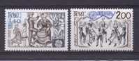 France, EUROPA 1981, Danse, Folklore, N° 2138/39 Yvert Neufs ** - Dans