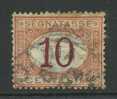 RGUSE06 - ITALIA REGNO - Sassone Segnatasse # 6 Usato - PRIMA SCELTA - Postage Due