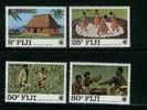 FIJI 1983 Mint Stamps Commonwealth Day 479-482 # 2112 - Fidji (1970-...)