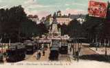 69 LYON II Place Carnot, Station Des Tramways, Trés Animée, Beau Plan, Carte Colorisée, ER 247, 1911 - Lyon 2