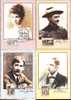 (4) Australia Maxi Cards - Literary Legends - Cartes-Maximum (CM)