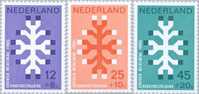 Pays-Bas Netherlands 1969 Lutte Contre Cancer Serie Complete MNH ** - Nuovi