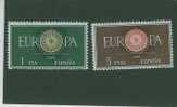 EU0162 Europa 975 à 976 Espagne 1960 Neuf ** - 1960