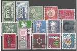 Allemagne ,R.F.A. Lot De 15 Timbres Obl. TB ,cote 12 Euros - Verzamelingen