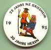 Button, Badge 24: Carnaval. Heksen, Witches, Hexen, Sorcières - Administrations