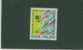 3S0194 Année De La Jeunesse Peinture Abstraite Unicef 941 Finlande 1985 Neuf ** - Other & Unclassified