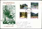 New Zealand 1975 FDC - Forest Park Scenes - Set Of 4 Stamps - Autres & Non Classés