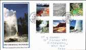 New Zealand 1993 FDC - Thermal Wonders - Set Of 6 Stamps - Altri & Non Classificati