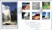 New Zealand 1993 FDC - Thermal Wonders - Set Of 6 Stamps - Otros & Sin Clasificación