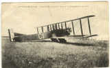 Avion Goliath F60 Bimoteur Bombardier De Nuit - Carte  écrite - 1914-1918: 1ère Guerre