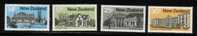 NEW ZEALAND 1980 ARCHITECTURE SET OF 4 NHM - Autres & Non Classés