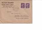 Enveloppe CHARLOTTE Face Gauche-1949 - Unused Stamps