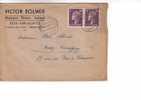 Enveloppe CHARLOTTE Face Gauche-1949 - Ongebruikt