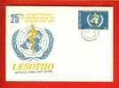 LESOTHO 1973 FDC W.H.O. 131 - OMS