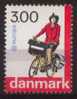 DANMARK POSTWOMAN ON  BICYCLE FIETS VELO - Ciclismo