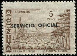Pays :  43,1 (Argentine)      Yvert Et Tellier N° : S  394 (o) - Dienstmarken