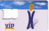 Croatian GSM SIM Card With Chip - White Card - Telecom