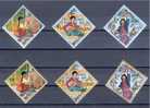 BHUTAN GIRLS SCOUTS 1967, SET + SAME IN BLOCKS OF 4 - NEVER HINGED! - Autres & Non Classés