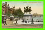 BOADICEA , THAMES EMBANKMENT - LONDON - ANIMATED -  J.V. - - River Thames