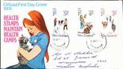 New Zealand FDC 1974 - Pets - Children´s Health Camps - Other & Unclassified