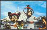 Walt Disney World - Mickey Mouse & Goofy In Space Costumes - Disneyworld
