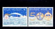 Belgique Yv.no.2464/5 Neufs** - Unused Stamps