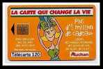 AUCHAN 120 ORANGE TIRAGE 4 000 000 SO3 09/99 BON ETAT - Fehldrucke