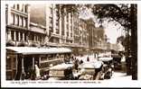 Animated Street Scene, Swanston Street, Melbourne, Australia - Tram / Old Autos - Real Photo - Otros & Sin Clasificación