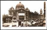 Animated Street Scene, Flinders Street Railway Station, Melbourne, Australia - Real Photo - Autres & Non Classés