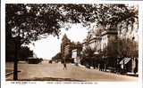 Spring Street, Melbourne, Australia - Real Photo - Trams/Old Autos - Andere & Zonder Classificatie