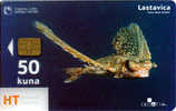 TRANSPARENT Card LASTAVICA ( Croatia ) - Undersea - Underwater - Fish - Poisson - Fisch - Pez - Pesci (transparente Card - Croatie