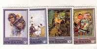 New Zealand Nouvelle-Zelande 1973 Yvertn° 590-93 *** MNH Cote 6,50 € Peintures Frances Hodgkins - Nuevos