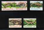 New Zealand Nouvelle-Zelande 1984 Yvertn° 871-75 *** MNH Cote 6 €  Faune Geckos Lézards - Nuevos