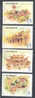 2005 TAIWAN  HISTORIC BUILDINGS 4v MNH - Unused Stamps