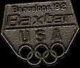 JEUX OLYMPIQUE  BARCELONE 92 BAXTER USA - SPAIN - ESPAGNE - OLYMPICS GAMES - ETATS UNIS AMERIQUE - ANNEAUX - Olympische Spelen