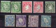 IRELAND - Few Used From 1922-3 Set. Between Scott 65-76 - Other & Unclassified