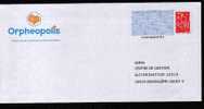 Entier Postal PAP Réponse Orphelinat Police Nationale Autorisation 22010, N° Au Dos:0411046 - PAP : Antwoord /Lamouche