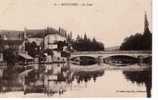 41  MONTOIRE Le Pont Cpa Ecrite En 1927 E. Lebert Imp-Lib,a Montoire - Montoire-sur-le-Loir
