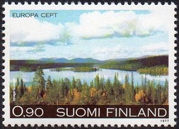 CEPT / Europa 1977 Finlande N° 773 ** Paysage - 1977