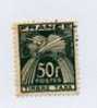 Taxe N°88 50f Vert Foncé Oblitéré - 1859-1959 Usati