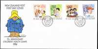 New Zealand 1994 Health FDC - 75th Anniversary - Other & Unclassified