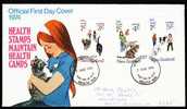 New Zealand 1974 Health FDC - Pets - Sonstige & Ohne Zuordnung