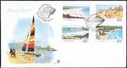 South Africa 1983 FDC - Seaside Beaches - Andere & Zonder Classificatie